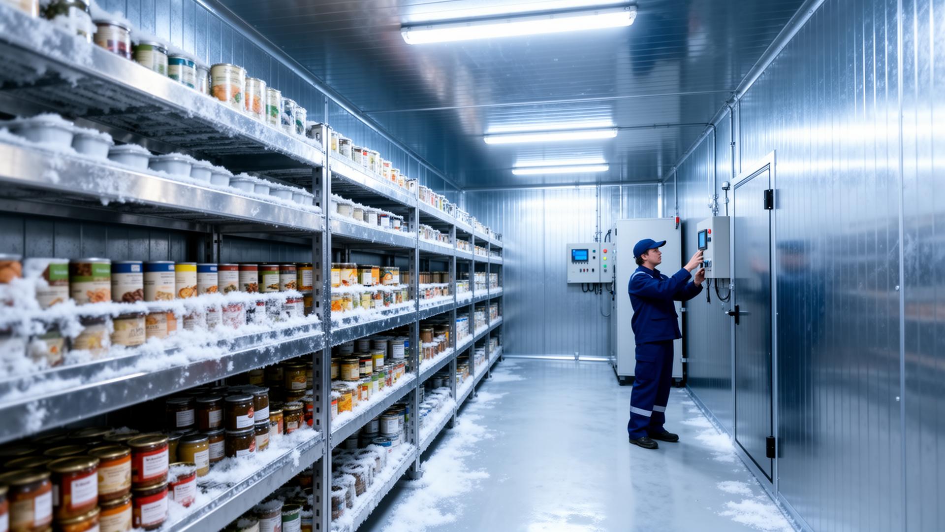 Instalação profissional de câmara frigorífica industrial pela Chillss em MG