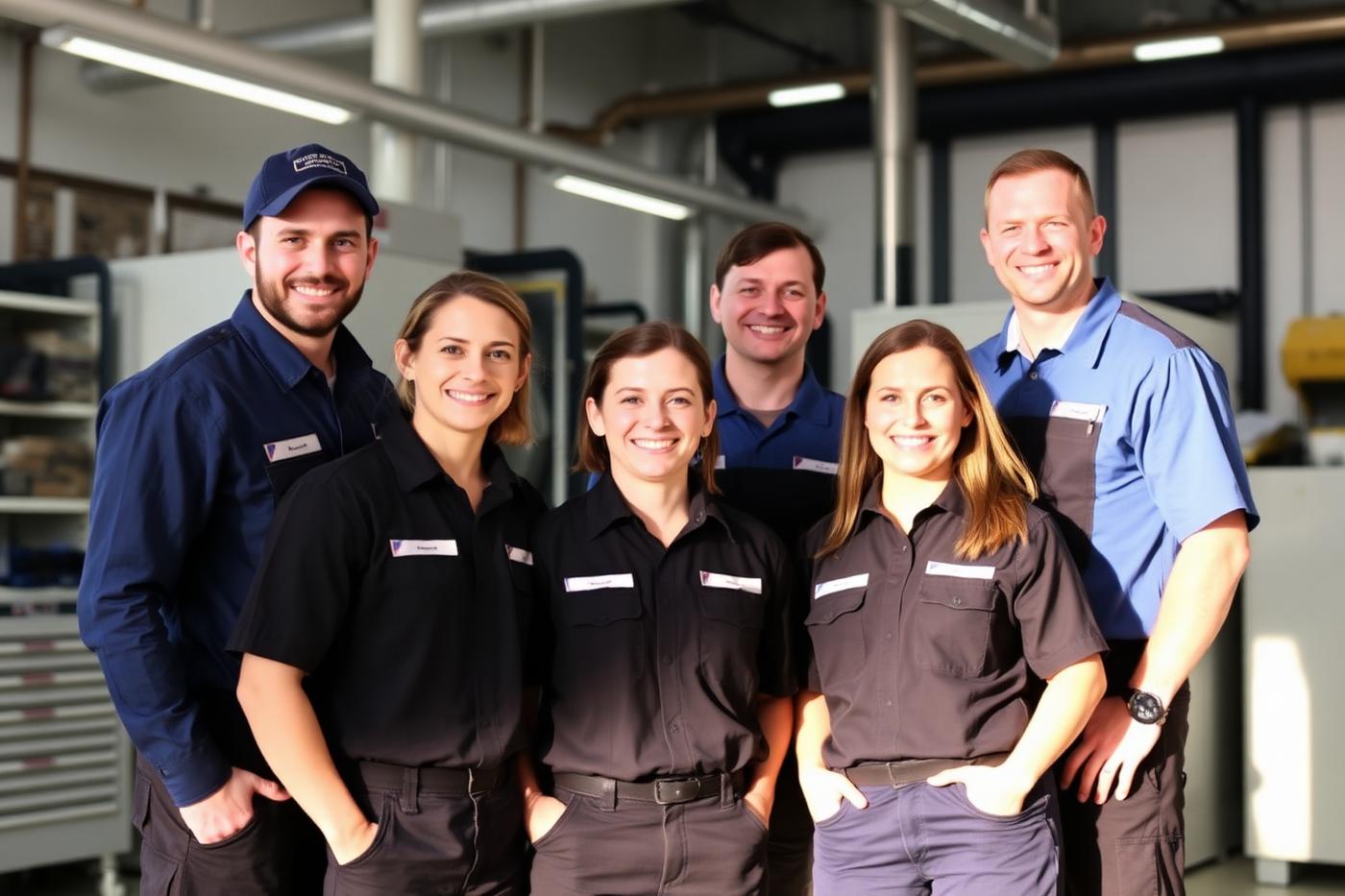 Equipe técnica da Chillss especializada em refrigeração em BH